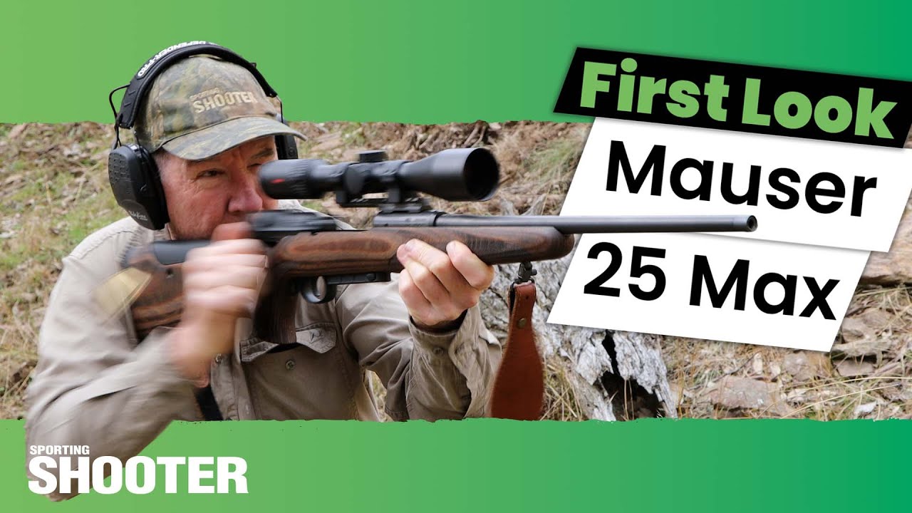 First impression: Mauser 25 Max straight‑pull rifle