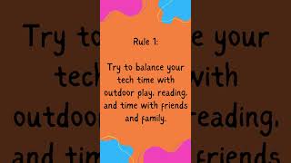 Screen Time Rules for Kids #screentime #onlinesafetytips  #onlinesafety