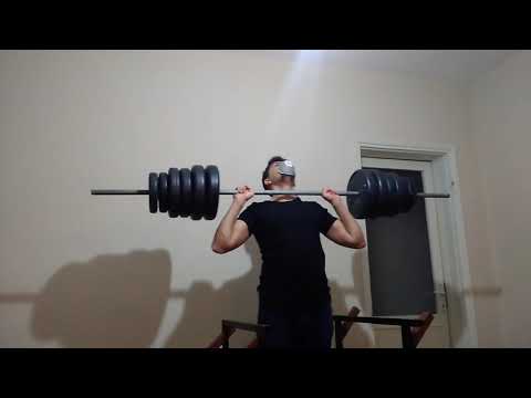 65 kg Overhead Shoulder Press PR Attempt