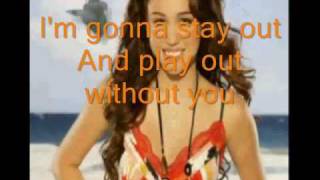 Hannah Montana Girls Night Out Lyrics