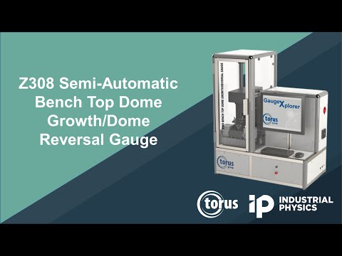 Video do Medidor Semiautomático de Bancada de Crescimento/Reversão de Dome Z308