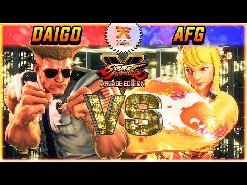 SFV AE ✪ DAIGO (Guile) vs AFG (#1 Online KARIN) | Ranked Match ✪ SF5 TenSFV