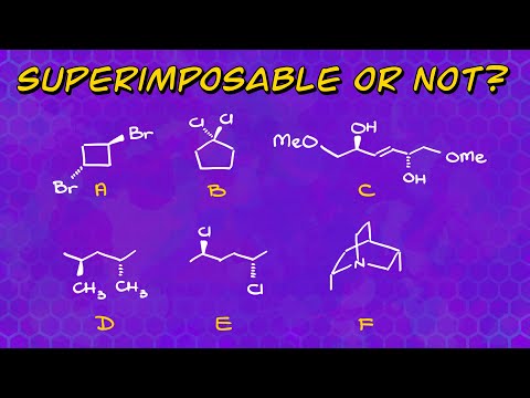 How to Determine if Mirror Images Are Superimposable or Not