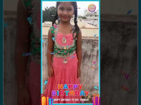 Happy birthday to you  thanuja