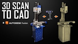My 3D Scan to CAD Workflow: Using Scan Data in Fusion