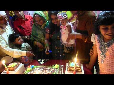 1st Birthday of Aisha Mahejabeen (Doraemon)