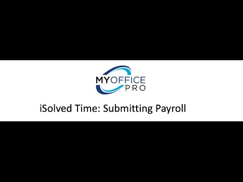 Isolved Time Submitting Payroll