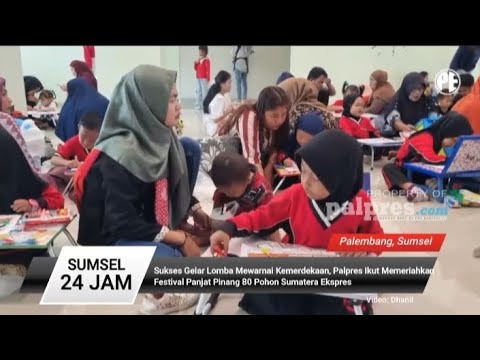 Palpres Ikut Meriahkan Festival Panjat Pinang 80 Pohon 