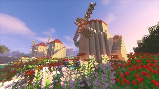 おしゃクラ！part32 風車の作り方 （Minecraft）