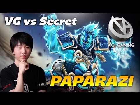 Paparazi Storm Spirit [VG vs Secret] - Dota 2 Pro MMR Gameplay