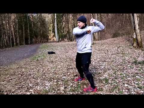 9 KYU technika. Jėgos pratimai