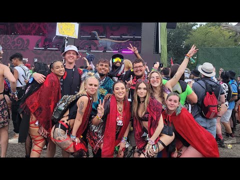 Lost lands day 1 Friday 2022 level up, riot ten, wooli, svdden death/voyd, Excision