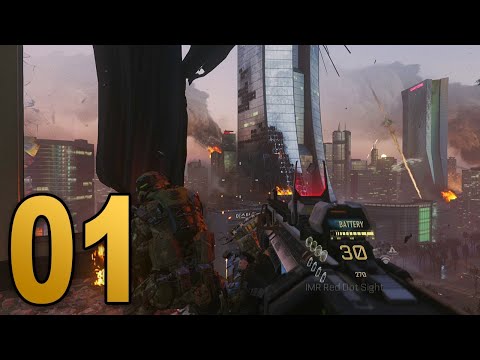 Call of Duty Advanced Warfare Walkthrough Gameplay Part 1 - Induction - Campaign Mission 1 (COD AW)