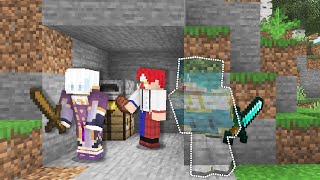 『ガチ勢vs透明化出来る初心者』でエンドラ討伐!!【マイクラ・マインクラフト】