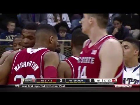 2014.03.03 NC State Wolfpack at Pittsburgh Panthers Basketball