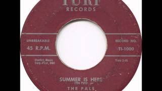 Pals - Summer Is Here / My Baby Likes To Rock - TURF 1000 / 1001 - 8/58