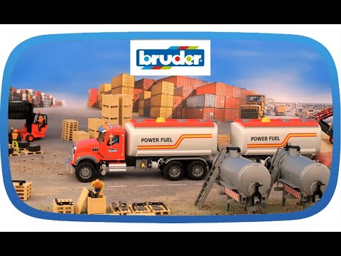 Bruder Toys Mack Granite Tanker Truck - #02827