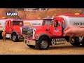 Bruder Toys Mack Granite Tanker Truck - #02827