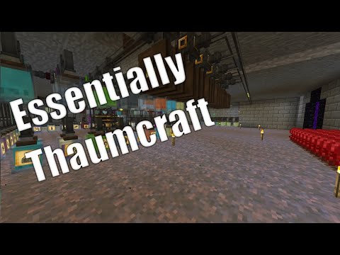 Essentially Thaumcraft 6 - Sorting System Complete with Taint and all - Ep9