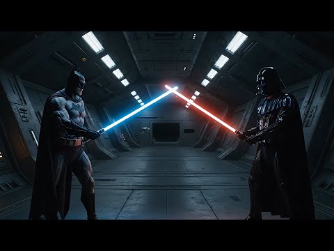 Bat & Squatch vs  Darth Vader The Force Awakens