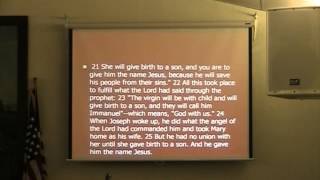 preview picture of video 'AUB Church Sermon 12-22-13'