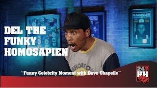 Del the Funky Homosapien - Funny Celebrity Moment with Dave Chapelle (247HH Exclusive)