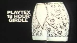 Playtex 18 Hour Girdle Vintage British TV Commerical