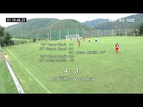 6.9.2020 Repište - Voznica 5:1 (2:0) GÓLY