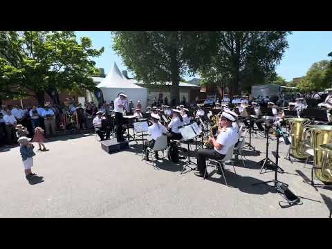 Kieler Woche 2025 Marine Musikkorps Ostsee spielt James Last