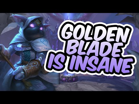 GOLDEN BLADE IS INSANE DAMAGE WITH HUN BATZ JUNGLE IN SMITE SEASON 7?!