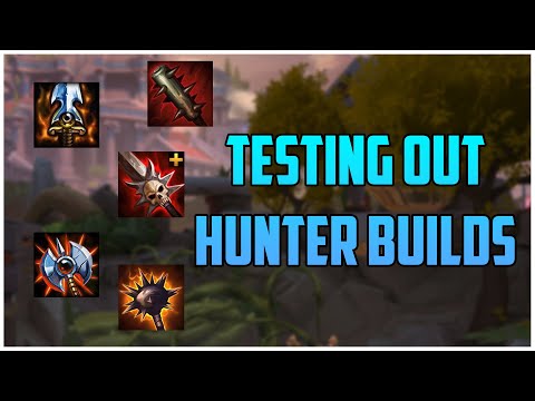 TESTING OUT HUNTER BUILDS - SMITE S10