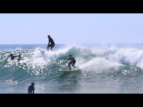 Solid waves at Point Dume