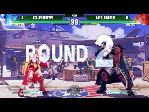 Gwinnett Brawl SFV - FZG | Prototype Vs DATA | BigBates PT. 2 #hallwaybrackets