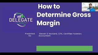 How to Determine Gross Margin: Step-by-Step Guide for Small Businesses - Webinar Replay