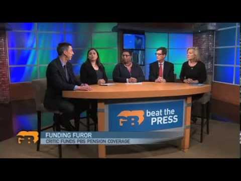 Beat The Press Video: Funding Furor: Critic Funds PBS Pension Coverage