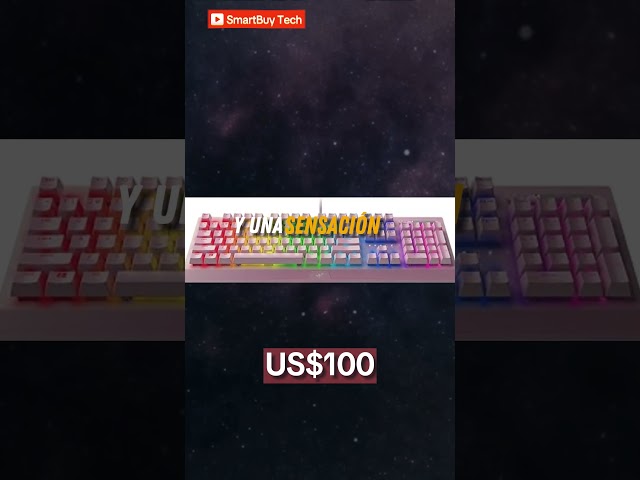 Vídeo relacionado con Razer BlackWidow V3 Tenkeyless TKL Teclado mecánico para Juegos: interruptores mecánicos Amarillos - Lineal y silencioso - Iluminación RGB Croma - Factor de Forma compacta - Macros programables -