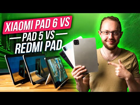 Xiaomi Pad 6 Vergleich mit Pad 5 und Redmi Pad