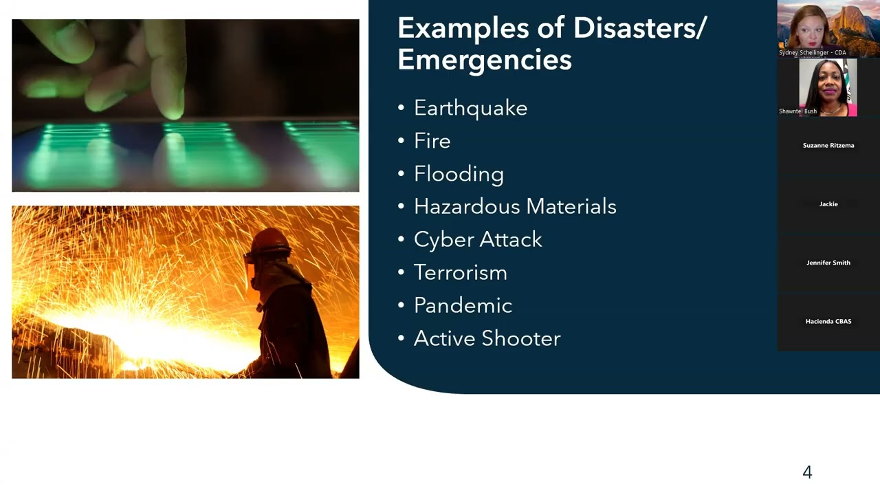 CBAS Emergency Preparedness Webinar