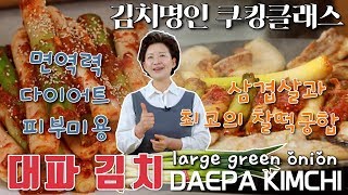 명인의 대파김치 레시피 서울특별시농수산식품공사와 이하연 김치명인이 함께하는 대파 요리 프로젝트 제2탄!