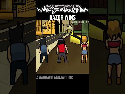 NFS MOST WANTED - RAZOR BMW M3 GTR ENTRANCE (NINE THOU)