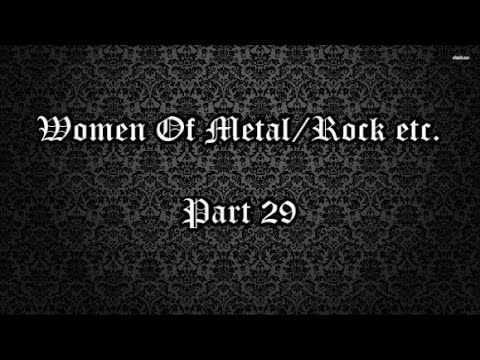 Women Of Metal/Rock Part 29