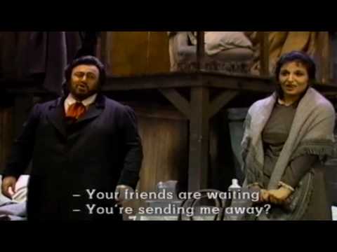 "O soave fanciulla" La boheme Luciano Pavarotti & Fiamma Izzo d' Amico