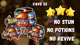 DEFEATING DOOM DRONE (100% legitimate win) || ANGRY BIRD EPIC (CAVE 23)