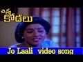 Chinna Kodalu Movie Jo Laali Video Song Suresh Vani Vishwanath