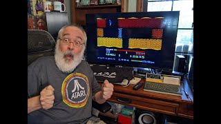 Atari 8bit H.E.R.O. - Atari 400 600 800 130 XL XE XEGS - Retro Vintage 8bit Video Game - Retrogame
