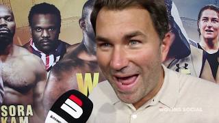 EDDIE HEARN ON WHYTE-PARKER, SAUNDERS-ANDRADE, USYK-BELLEW, DAZN SIGNINGS, DAVE ALLEN & MORE!