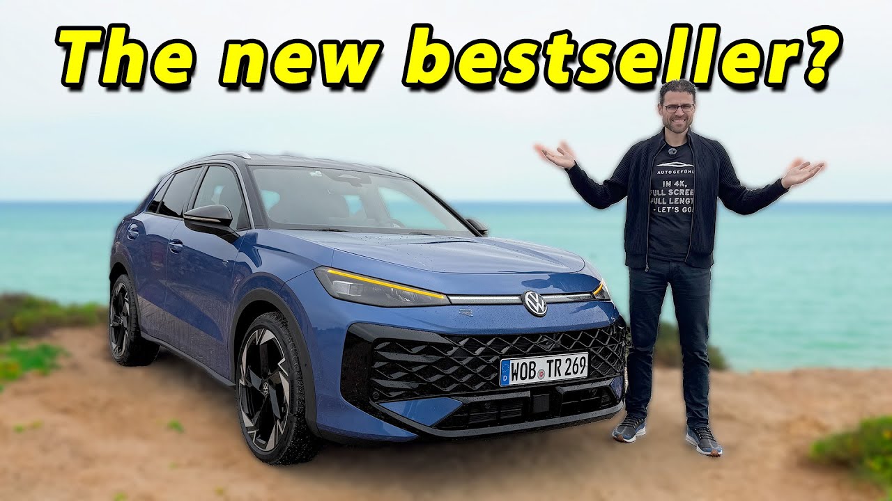 all-new VW T-Roc driving REVIEW (2026) - how much SUV do we get?