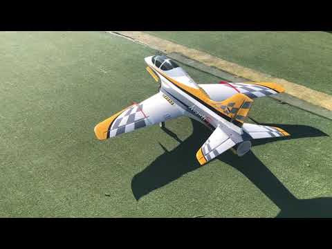 Freewing Avanti  With afterburner lights