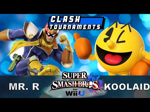 CLASH Invitational for Smash Wii U - Mr. R (Cpt. Falcon) vs Koolaid (Pacman)