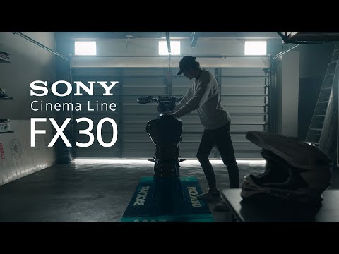 Sony FX30 CINEMATIC Motocross Video - TEST FOOTAGE - FX30 Film